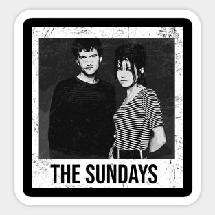 vintage the sundays - fanart Sticker